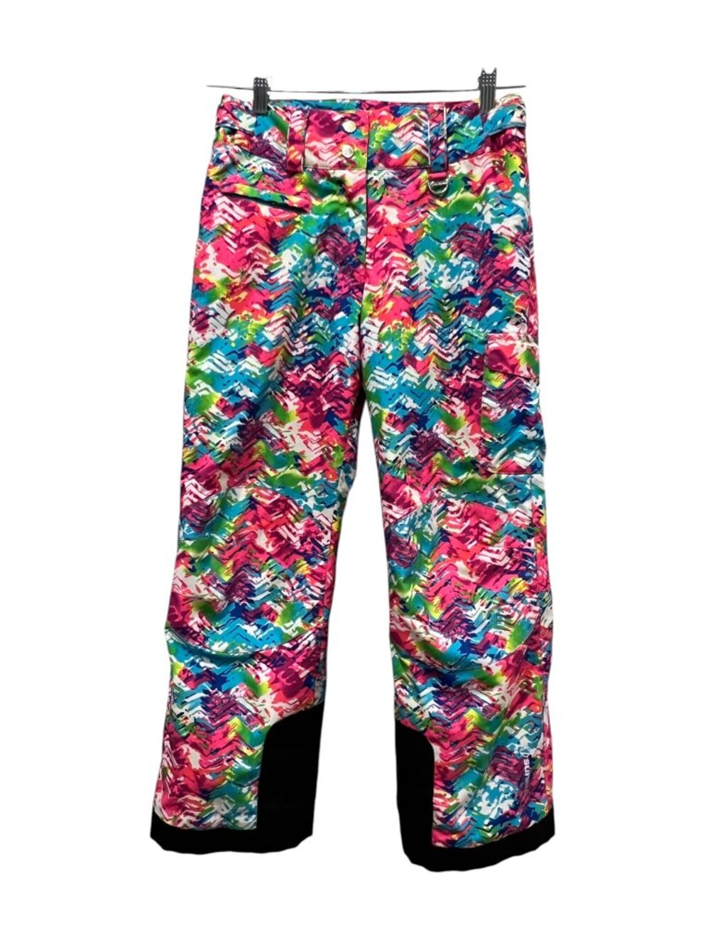 Sunice Zoe Girl's Waterproof Insulated Snow Ski Pants, Colorful, 12